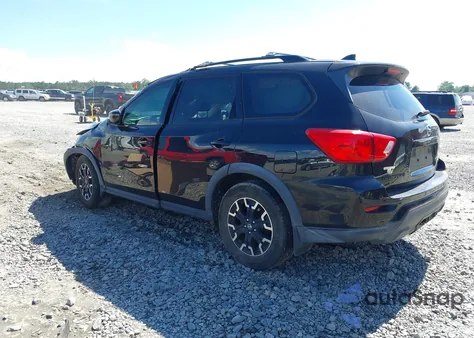 2019 Nissan Pathfinder Sv z USA, uszkodzony, nr VIN 5N1DR2MN7KC627509